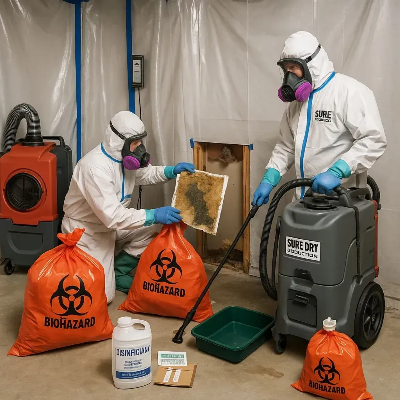 Contaminated Water Handling Protocols process in Frankfort Square, IL