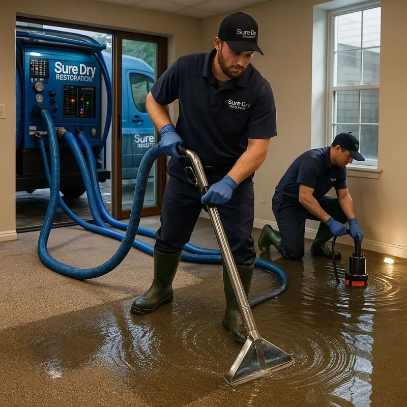 Water Extraction and Removal process in Frankfort Square, IL